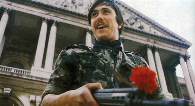 History Trivia Question: In which European country did the Carnation Revolution take place in 1974?