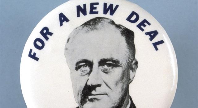 History Trivia Question: The New Deal program had three main aims, which were what?