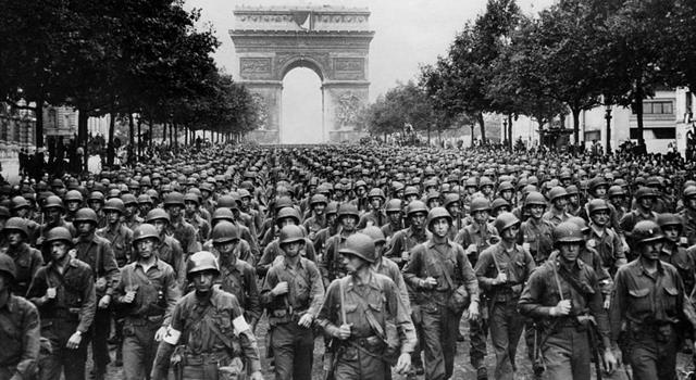 History Trivia Question: Towards the end of World War II, what army became the largest volunteer army in world history, with over 2.5 million?