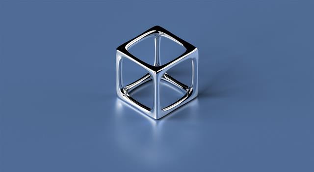 Science Trivia Question: Which of these words best describes a cube?