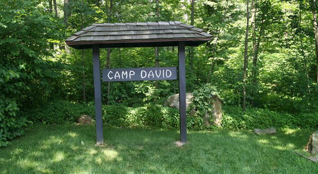 History Trivia Question: Which US President witnessed the signature of the 'Camp David Accords'?