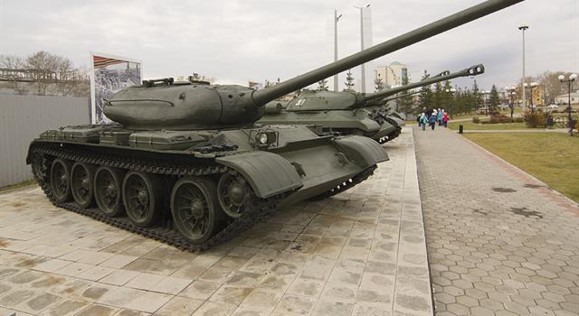 History Trivia Question: As of 2017 what was the most-produced tank in military history?