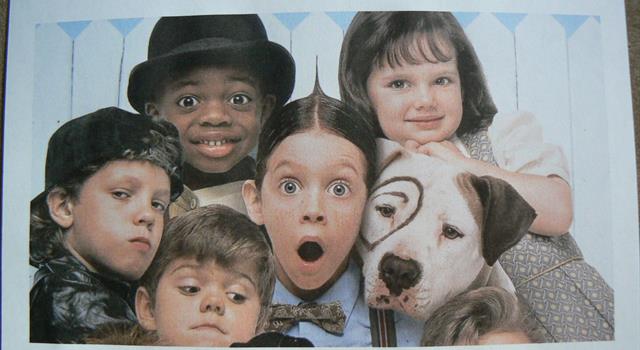 Movies & TV Trivia Question: What is the dog's name in the "Little Rascals" series?