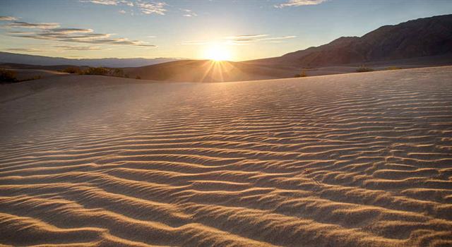 Nature Trivia Question: What were the highest and lowest air temperatures (in degrees Fahrenheit) ever recorded in California’s Death Valley?