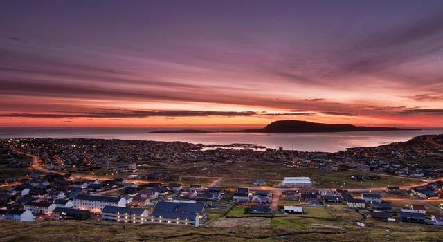 Geography Trivia Question: Torshavn is the largest city in which country?