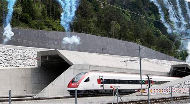 Geografía Pregunta Trivia: ¿Cuál es el túnel ferroviario más largo del mundo?