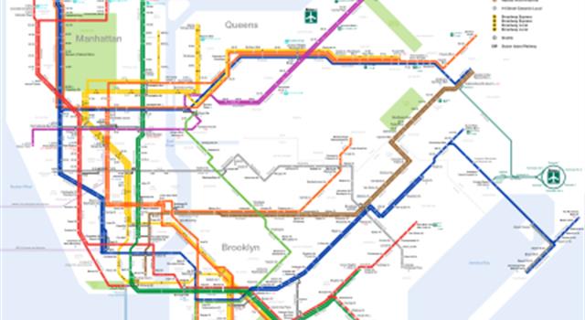Sociedad Pregunta Trivia: ¿Cuántas estaciones componen el sistema de líneas de tren subterráneo (Subway) de la ciudad de Nueva York?
