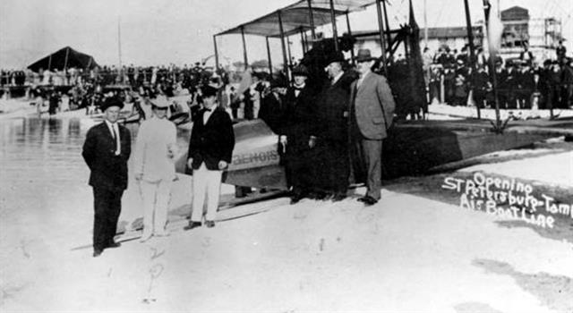 Historia Pregunta Trivia: ¿En qué año se realizó el primer vuelo comercial programado?