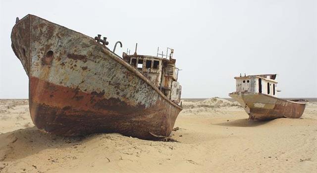 Geografía Pregunta Trivia: ¿Entre qué países se localiza el Mar de Aral?