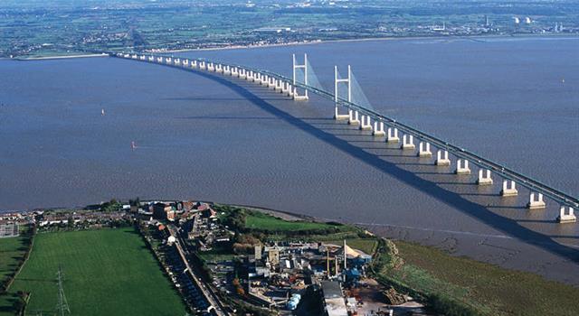 Geography Trivia Question: In Britain, what is the name of the bridge that carries the M4 across the River Severn?