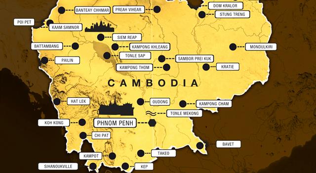 Society Trivia Question: In which year did Cambodia gain its independence?
