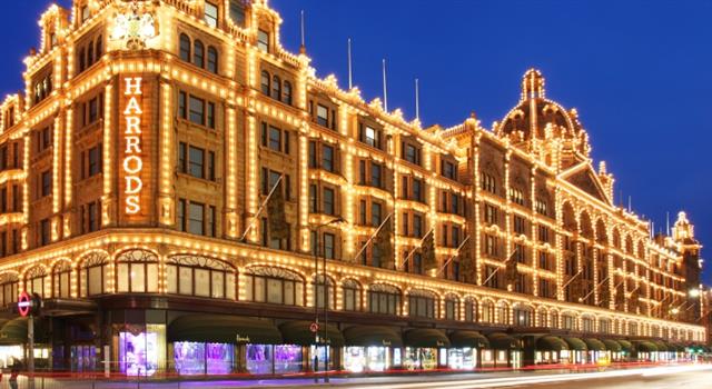 History Trivia Question: In which year was Harrods store burnt to the ground?