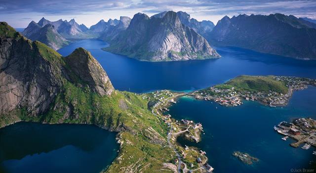 Geography Trivia Question: The Lofoten Islands are part of which country?