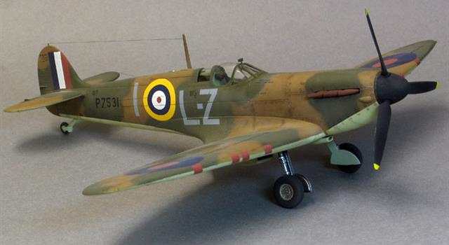 History Trivia Question: What scale did Airfix use for their first aircraft kit in 1955, a model of the Supermarine Spitfire?