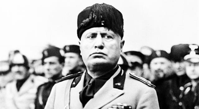History Trivia Question: What was the occupation of Benito Mussolini's father?