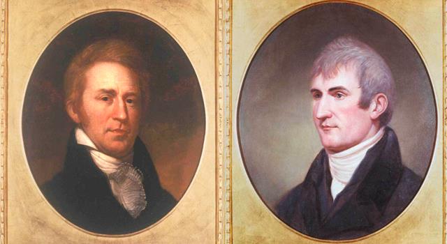 History Trivia Question: What were the first names of the American explorers Lewis and Clark, who set off on an historic expedition to the Pacific coast in 1803?