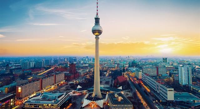 History Trivia Question: Which Berlin landmark was damaged in World War II, and was restored by the East and West Berlin governments?