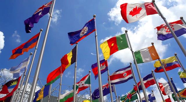 Geography Trivia Question: Which country has the oldest continuously used national flag?