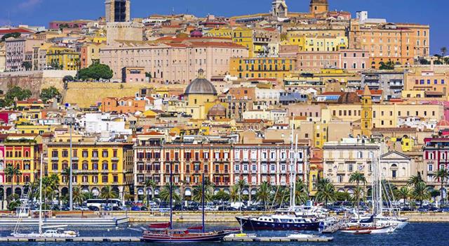 Geography Trivia Question: Cagliari is the capital of which island?
