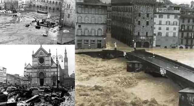Historia Pregunta Trivia: ¿Cuántas inundaciones, por lo menos, han ocurrido desde 1333 en Florencia?