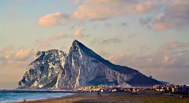 Nature Trivia Question: The Rock of Gibraltar is composed primarily of what type of stone?