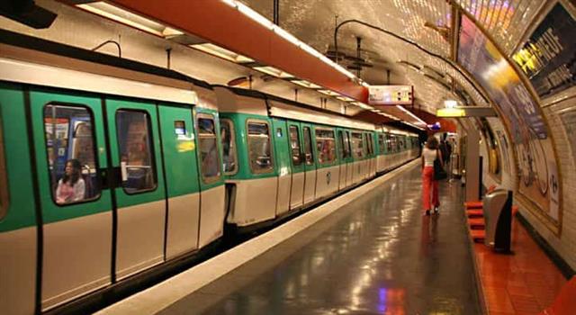 History Trivia Question: What did the Paris Métro introduce as an experiment in 1951?