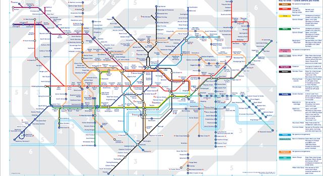 History Trivia Question: Who created the original London Underground map?
