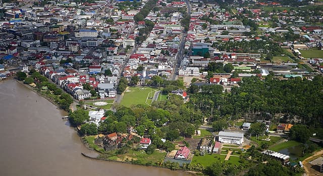 Geografía Pregunta Trivia: ¿Cuál es la capital de Surinam?