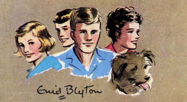 Cultuur Trivia Vraag: Wie waren de vrouwelijke leden van de groep in de boeken "Famous Five" van Enid Blyton?