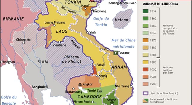 Historia Pregunta Trivia: ¿Qué acuerdos significaron el fin de la dominación Francesa en Indochina?