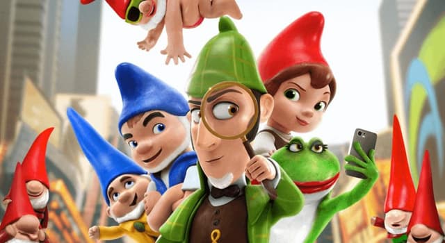 Movies & TV Trivia Question: Who voiced Sherlock Gnomes in the animated movie, "Sherlock Gnomes"?