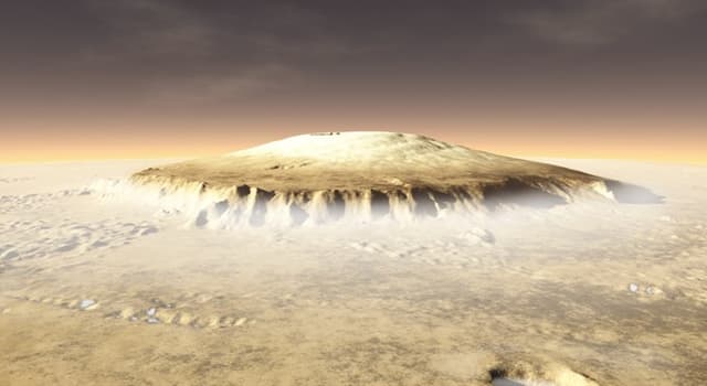 Naturaleza Pregunta Trivia: ¿Cuál es el volcán más alto del Sistema Solar?