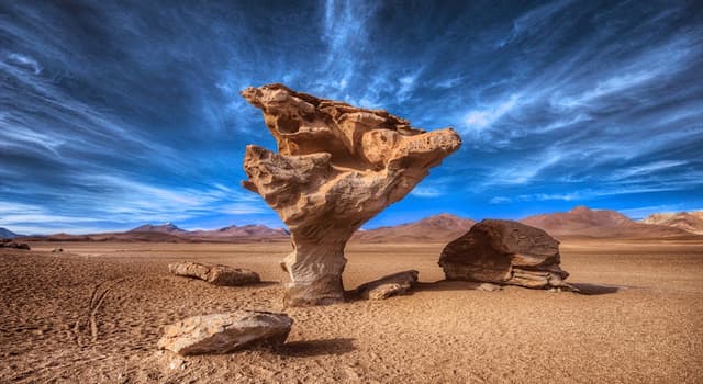 Geografía Pregunta Trivia: ¿En qué país está el Árbol de Piedra?