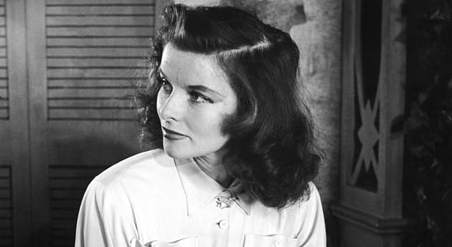 History Trivia Question: In which sport did Katherine Hepburn excel at and reach the semi-finals of the Connecticut Young Women's Championship?