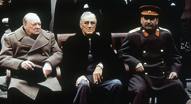 Historia Pregunta Trivia: ¿Los jefes de qué países intervinieron en la Conferencia de Yalta?