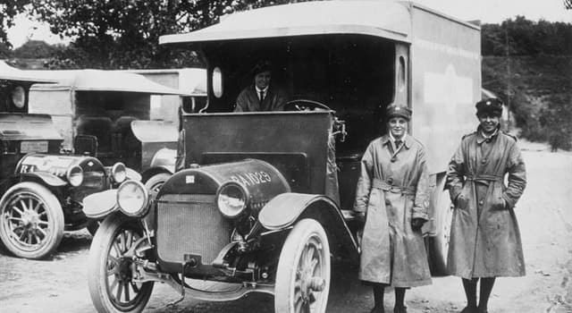 History Trivia Question: Where was the first motorized ambulance introduced?