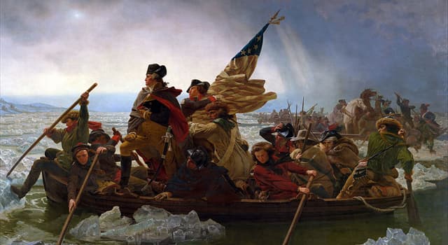 History Trivia Question: Why did General George Washington cross the Delaware River at night on 25 December 1776?