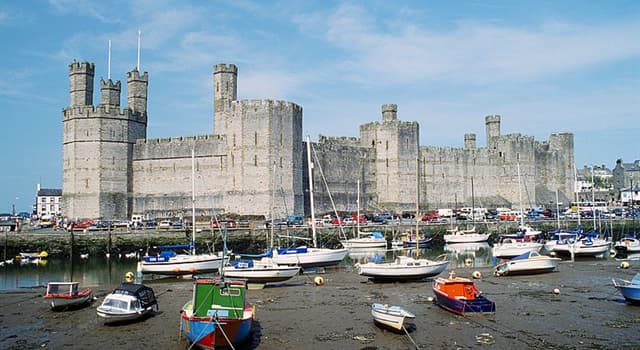 History Trivia Question: As of 2018, how many castles are believed to have been built in the country of Wales?