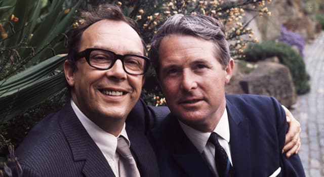 Culture Trivia Question: From which theatre was the English comedian Eric Morecambe leaving (after performing there) when he collapsed and died from a heart attack?