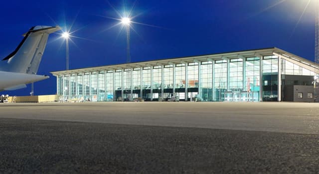 Geography Trivia Question: In which country is Aalborg airport?