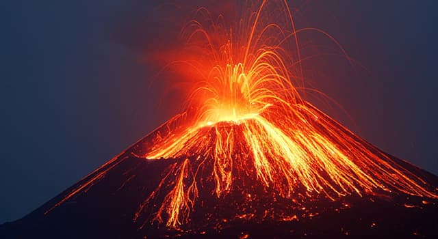Geography Trivia Question: In which country is the volcano Krakatoa?