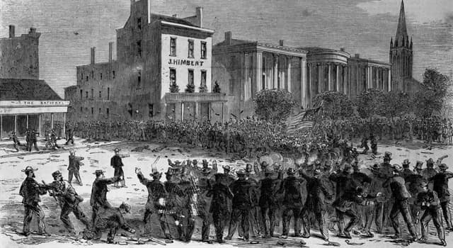 History Trivia Question: In which year did the first of the horrific 'New Orleans massacres' take place?