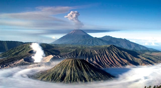 Geography Trivia Question: Which country has the most volcanoes in the world?