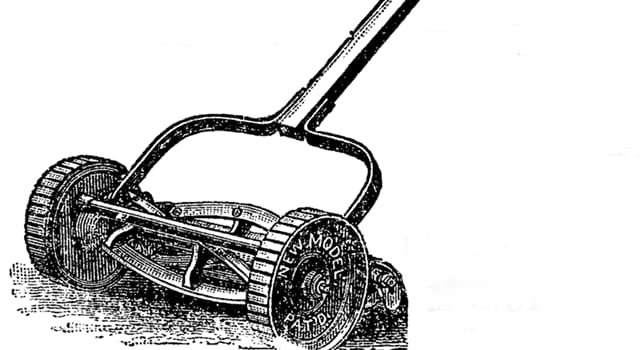 History Trivia Question: Who invented the first lawn mower?