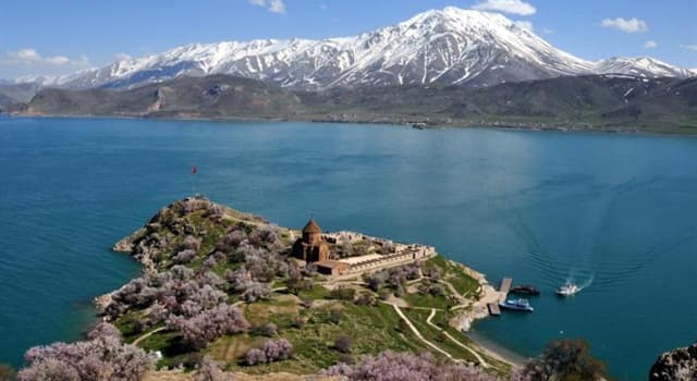 Geografía Pregunta Trivia: ¿Cuál es el lago más grande de Turquía?