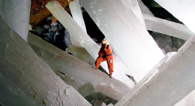 Naturaleza Pregunta Trivia: ¿Dónde se encuentra la cueva de los cristales gigantes de Naica?