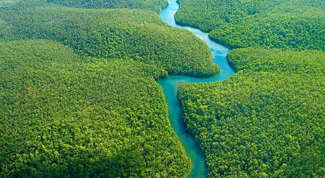 Aardrijkskunde Trivia Vraag: In welke oceaan stroomt de rivier de Amazone?