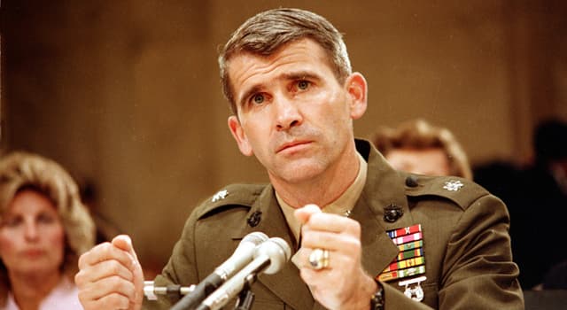 History Trivia Question: What was the name of Oliver North's secretary during the Irangate scandal?
