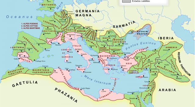 Historia Pregunta Trivia: ¿Cuál de las siguiente regiones fue nombrada Protectorado de Roma en el año 146 a.C?