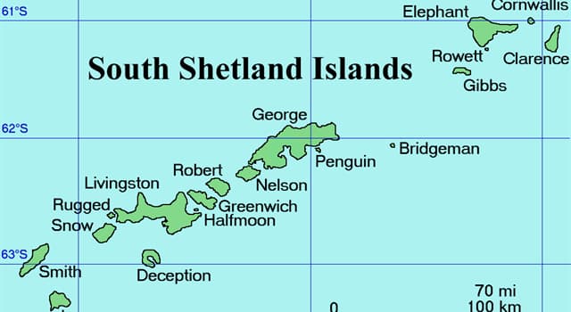 Geografía Pregunta Trivia: ¿Dónde se encuentran las islas Shetland del Sur?